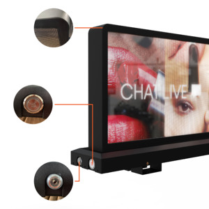 Affichage LED P5 haute luminosité 4G pour publicité sur toit de taxi, étanche, double face, pour extérieur - Product Image 2