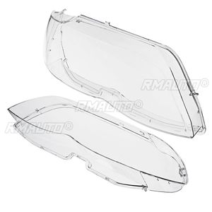 2 Cubiertas de Faros Delanteros de Vidrio, Repuesto de Lentes para Faros Delanteros de Coche BMW X5 E53 2004 2005 2006 - Product Image 2