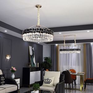 Decorative Iron Luxury Chandeliers Classic <b>Modern</b> <b>LED</b> <b>Ceiling</b> <b>Light</b> Pendant Crystal & <b>Lights</b> CM1015 Chandeliers CM1015 CM1015 CM - Product Image 2