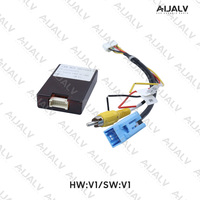 Câble AIJIA pour voiture LVDS CVBS, caméra de recul panoramique 360°, décodeur, boîte Canbus, garantie 1 an, Toyota Prado Land Cruiser 150