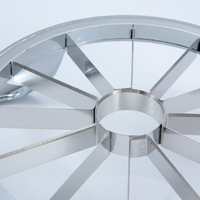 Zware professionele appelknipper van zinklegering, appelboor en -slicer met 8/12 messen van roestvrij staal, voor gebruik in de keuken