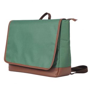 Custom Vintage <b>Canvas</b> Laptop <b>Backpack</b> Durable Zipper Closure Stylish Rucksack 20-39L Capacity Physiological Curve Back - Product Image 2