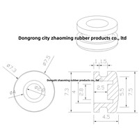 Capuchons de touches en silicone du fabricant, étanches à la poussière et à l'eau, en caoutchouc, boutons de commutation à point unique en silicone, modèle ZD-191, couleurs variées