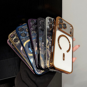 เคสกันกระแทกแบบนิ่มเคลือบแม่เหล็กสำหรับ iPhone 18 17 16 15 14 13 12 11 Pro Max พร้อมฟิล์มกันรอยเลนส์ - Product Image 5