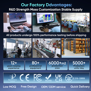 Fugallwin 2 in 1สมาร์ทมินิเพลงแอปเปิ้ลแอนดรอยด์ออโต้บลูทูธอุปกรณ์เล่นรถอะแดปเตอร์ CarPlay ไร้สาย - Product Image 4