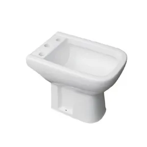 Pavimento montato bagno ceramica Bidet bianco 3 fori Mixer Bidet