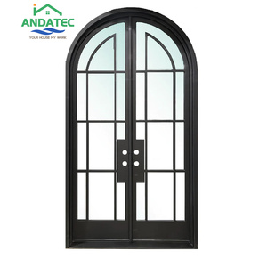 Porte en <span class=keywords><strong>fer</strong></span> forgé de style européen Portes en acier galvanisé Porte rapide motorisée - Product Image 2