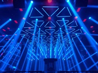 Lumière cinétique de tube de levage de triangle de RVB 3in1 LED avec le contrôle dynamique de lampe de 3 tubes de barre pour l'éclairage d'événements de boîtes de nuit de DJ