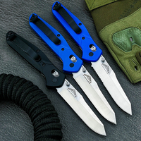 Couteau de poche pliant Osborne BM 940, lame D2, poignées en fibre de nylon, pour usage quotidien, outils tactiques de camping, de chasse et de défense en plein air