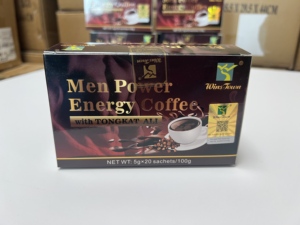 กาแฟสำเร็จรูป Y5 Wins Town Men Power Energy Coffee Ginseng Black ผสมสารสกัดจากอีพิมีเดียมสำหรับผู้ชาย - Product Image 4