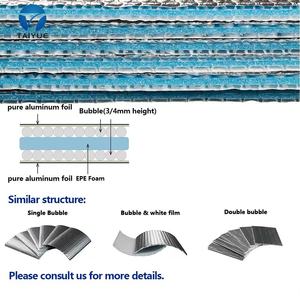 Lớp Lót Dưới Thảm Nhôm Foil Bong Bóng Vật Liệu Cách Nhiệt Cho Mái Nhà - Product Image 2