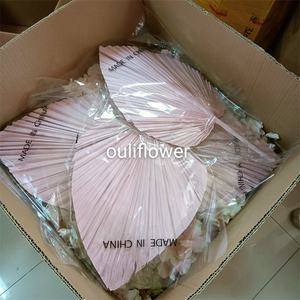 Q-1063 Naturel Séchées Feuilles De <span class=keywords><strong>Palmier</strong></span> Ventilateur Fleur pour La Maison Décoration - Product Image 3