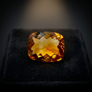 Certified Semiprecious Natural <b>Citrine</b> Cushion Shape Gemstone for Jewelry Making <b>Ring</b> Earring at Wholesale Price - Product Image 3