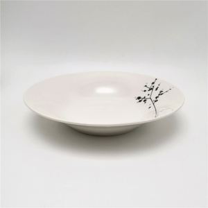 <span class=keywords><strong>Service</strong></span> de vaisselle en <span class=keywords><strong>porcelaine</strong></span> de <span class=keywords><strong>luxe</strong></span> de qualité pour 6 plats ronds, assiettes avec décalcomanie - Product Image 4