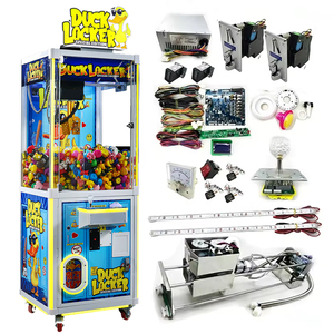 Macchina Artiglio Mini per Giocattoli di Peluche con Accettatore di Banconote, Stile Arcade Australiano, per Bambini - Product Image 1