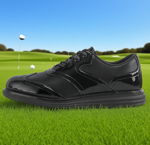 <span class=keywords><strong>Chaussures</strong></span> <span class=keywords><strong>de</strong></span> <span class=keywords><strong>golf</strong></span> en cuir imperméables professionnelles pour hommes baskets d'extérieur antidérapantes-Wholesale Supply - Product Image 2