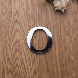 Letras Minúsculas Regulares, Espejo Acrílico Dorado, Adhesivo de Pared Impermeable y Ecológico, Letra <span class=keywords><strong>Cursiva</strong></span> 3D, Decoración Moderna para el Hogar - Product Image 5