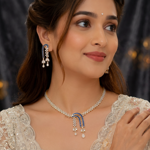Parure Collier, Boucles d'Oreilles et Bague en Alliage de Zinc pour Femme, Plaqué Or, Argent, Cristal, Strass, Design Géométrique, Haute Qualité, Nouveauté pour Soirée - Product Image 3