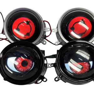Accessoires d'éclairage de <span class=keywords><strong>voiture</strong></span> Projecteur d'oeil de diable 3 pouces Yeux de démon clignotants dynamiques de <span class=keywords><strong>voiture</strong></span> - Product Image 4