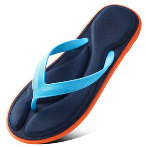 High Quality <strong>Memory</strong> <strong>Foam</strong> Men's <strong>Flip</strong> <strong>Flops</strong> Summer Non-slip Outdoor Sandals <strong>Flip</strong> <strong>Flops</strong> Men's Casual Beach Shoes - Product Image 2