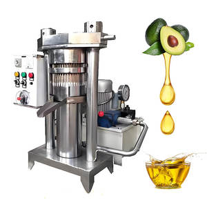 Fábrica al por mayor Aplicaciones versátiles Máquina de aceite prensado en frío Máquina exprimidora de aceite Prensa de aceite hidráulico de aguacate y cacao - Product Image 1