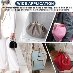 Fournisseur OEM/ODM, cadre de sac à main en aluminium personnalisé de 16/18/19/20/25/30 cm, cadre de sac à main de médecin, cadre de sac en métal en gros - Product Image 5