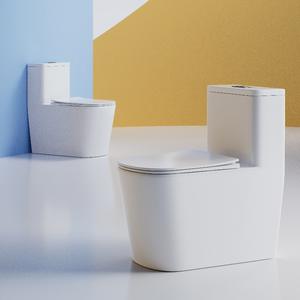 โถสุขภัณฑ์แบบชิ้นเดียว U3 ระบบไซฟอน 36 ลิตร แบบตั้งพื้น พร้อมระบบดับกลิ่น แบบ S-Trap ระยะห่าง 380 มม. - Product Image 3