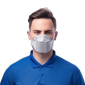<span class=keywords><strong>Masque</strong></span> <span class=keywords><strong>respiratoire</strong></span> jetable FFP1 anti-poussière avec cartouches de charbon actif, tissu non tissé 6 couches pour usage industriel et embarqué - Product Image 3