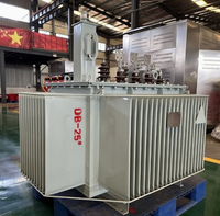 Transformateur de distribution de puissance triphasé immergé dans l'huile S11-M personnalisé 11kV 33kV ONAN/ONAF à enroulement en cuivre