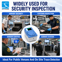Détecteur de traces explosives à analyse rapide SUN LEADER, mode 2S, pour les points de contrôle de sécurité publique des stations de métro