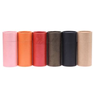 Boîtes en carton kraft biodégradables personnalisables pour emballages cadeaux d'huiles essentielles, avec impression évanescente - Product Image 3