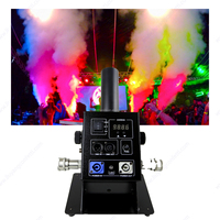 Machine à fumée numérique à jet de CO2 pour scène, effet LED, cadre en fer, pour mariage, événement, spectacle, fête, DJ, remise de diplôme, Noël, Pâques