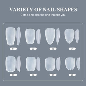 <span class=keywords><strong>Uñas</strong></span> Postizas Acrílicas al por Mayor, Diseño Clásico Mate Completamente Esmerilado, <span class=keywords><strong>Uñas</strong></span> Artificiales - Product Image 2