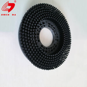 <span class=keywords><strong>Brosse</strong></span> <span class=keywords><strong>de</strong></span> nettoyage pour machine à récurer les sols, 17 <span class=keywords><strong>pouces</strong></span>, en PP, à grain grossier, prix d'usine - Product Image 5