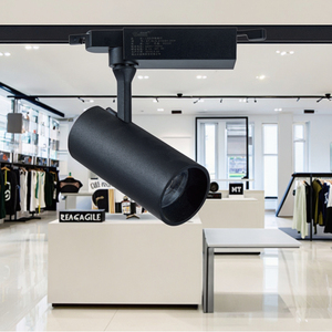 Đèn rọi ray <span class=keywords><strong>LED</strong></span> thương mại chất lượng cao 10W/25W/35W, chip <span class=keywords><strong>COB</strong></span>, điều chỉnh độ tập trung, thiết kế hiện đại, dùng trong nhà - Product Image 4