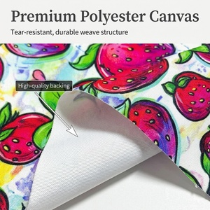 Tela de Lona Impermeable con Diseño Personalizado, 100% Poliéster, Tela de Lona de Poliéster <span class=keywords><strong>por</strong></span> Metro para Carpas y Bolsas - Product Image 4