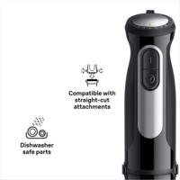 Mixeur plongeant électrique 1000W avec moteur DC entièrement en cuivre, 2 vitesses