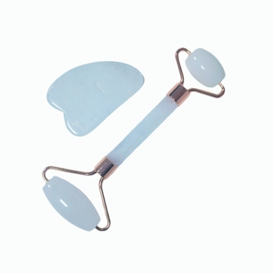 ลูกกลิ้งนวดหน้าหยกขาว ช่วยลดความเหนื่อยล้า ชุดกัวซา - Product Image 6