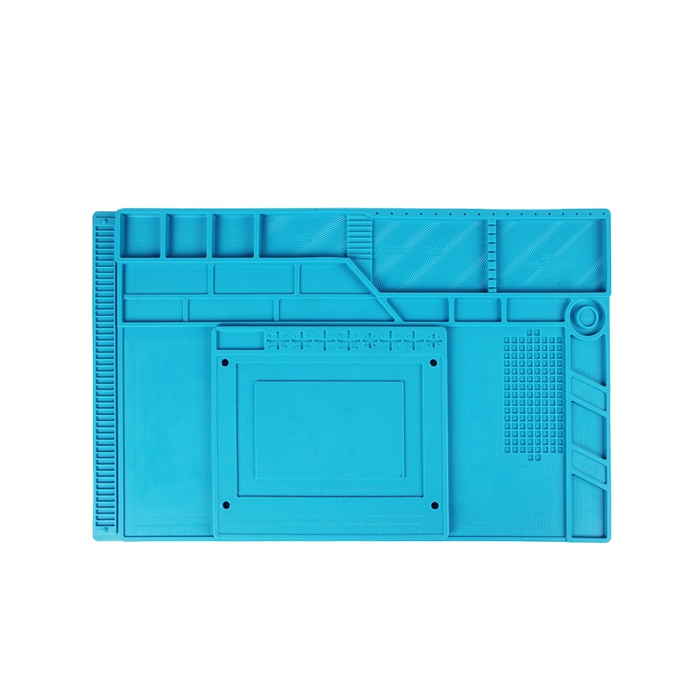 Kaisi Maintenance Platform Work Mat With Magnetic Heat Resistant Silicone Mat Insulation Pad For BGA Soldering Repair