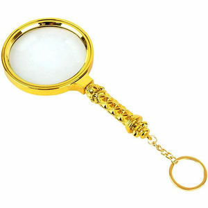 아연 합금 금 손잡이 6X 55mm 60mm 70mm <span class=keywords><strong>80mm</strong></span> 90mm 렌즈 이동식 돋보기 - Product Image 4