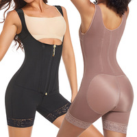 En gros Body sculptant intégral sans couture à buste ouvert, post-chirurgical, à compression et contrôle du ventre, Colombianas pour femmes