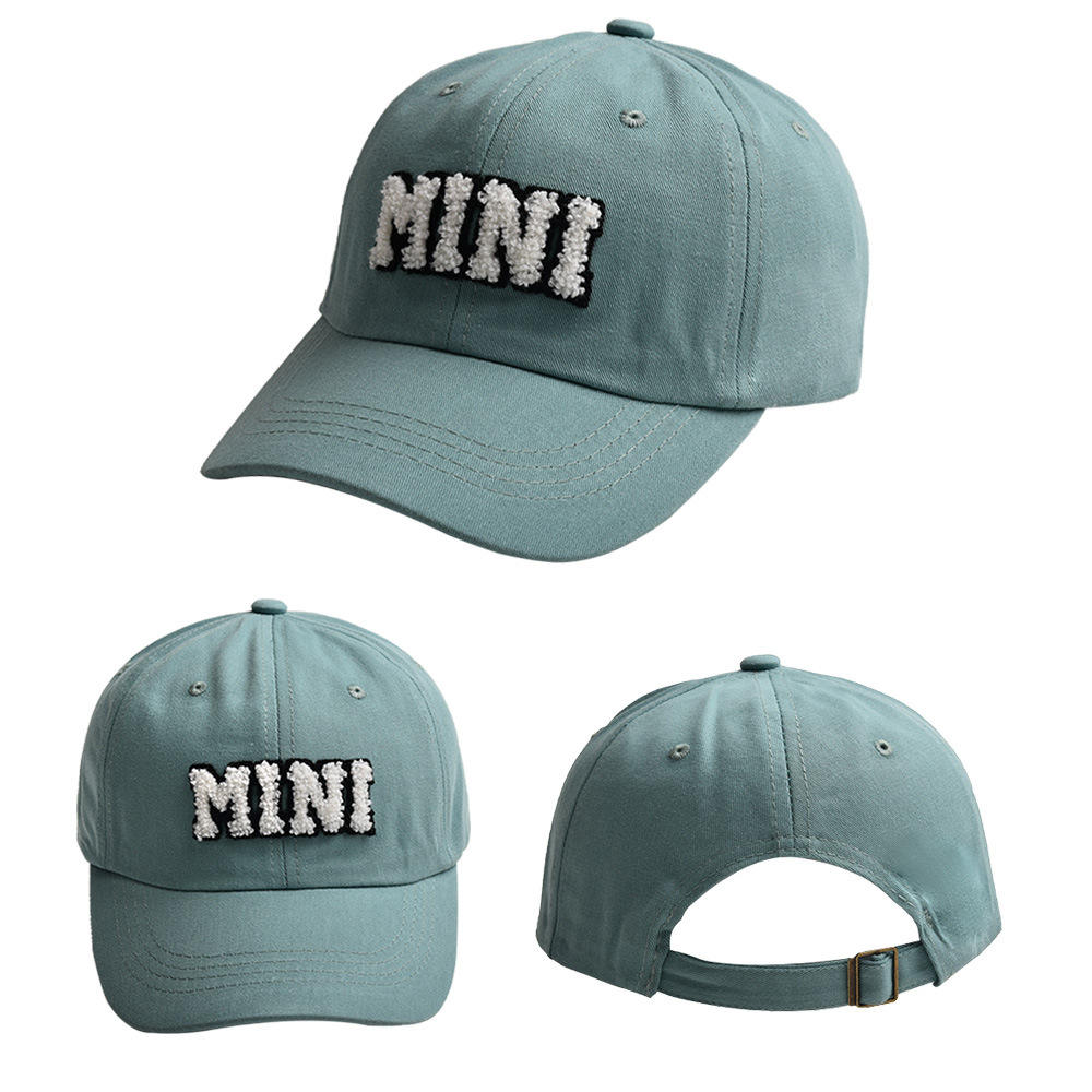 Mini gorra de béisbol de algodón verde