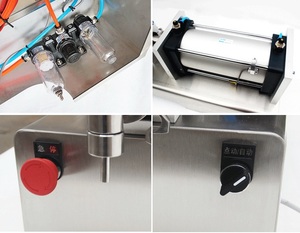 เครื่องบรรจุของเหลวแบบขวดไฟฟ้าชนิดใช้ลมแบบแมนนวล หัวเดียว - Product Image 4