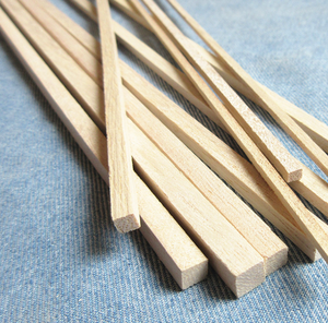 Bandes de <span class=keywords><strong>bois</strong></span> de hêtre paulownia de pin naturel bricolage pour projet d'artisanat - Product Image 2