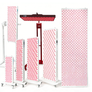 เครื่องบำบัดด้วยแสงสีแดงแบบยืนเต็มตัว REDSKY ระดับทางการแพทย์ พร้อมแผงอินฟราเรด LED ให้ความร้อน สำหรับใช้ในบ้าน ยิม และร้านเสริมสวย - Product Image 1