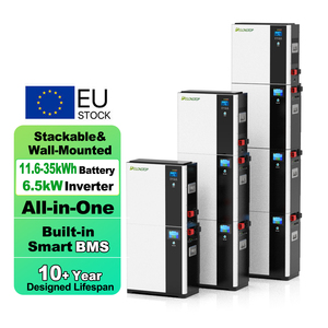 Sistema de Almacenamiento de Energía Solar Todo en Uno de 6.2KW, Batería Apilable de 16KWh/32KWh con Sistema Híbrido Expandible para el Hogar, LFP51300 de Alta Capacidad (5 - Product Image 1