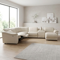 Canapé inclinable sectionnel avec chaise longue pour le salon