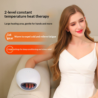 Masseur de main à compression d'air avec chaleur, thérapie de la zone des doigts et de la paume pour le soin des tendons et le soulagement de la douleur à la main