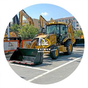 Chargeur 4x4 de pelle rétrocaveuse de CAT 420F bonne qualité a utilisé le chargeur 420F2 420E 416E 416F 432F 430F de CAT chargeur de roue - Product Image 1