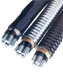 ปลอกหุ้มพีวีซีหุ้มฉนวนหุ้มสายไฟ0.6/1 KV XLPE ตัวนำอลูมิเนียมหุ้มสายไฟ - Product Image 5